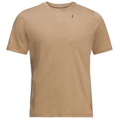 Jack Wolfskin BIKE COMMUTE T M Funktionsshirt Herren sand storm