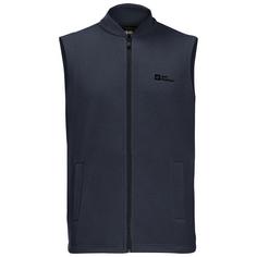Jack Wolfskin LIGHT CURL VEST M Fleeceweste Herren intense rust