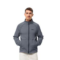 Rückansicht von Jack Wolfskin FERNWEH JKT M Fleecejacke Herren night blue