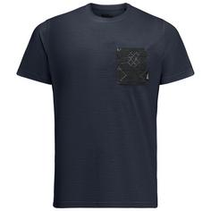Jack Wolfskin POCKET KARANA T M T-Shirt Herren night blue