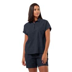 Rückansicht von Jack Wolfskin KARANA SHIRT W Langarmhemd Damen night blue