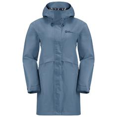 Jack Wolfskin CAPE WEST COAT W Funktionsmantel Damen elemental blue