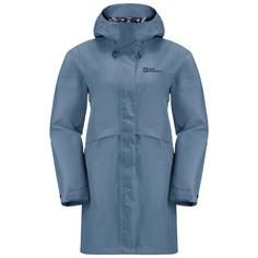 Jack Wolfskin CAPE WEST COAT W Funktionsmantel Damen elemental blue