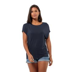 Rückansicht von Jack Wolfskin MOLA T W Funktionsshirt Damen bay leaf
