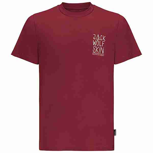 Jack Wolfskin JACK TENT T M T-Shirt Herren deep ruby