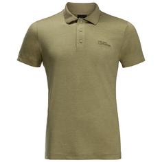 Jack Wolfskin TRAVEL POLO M Poloshirt Herren bay leaf