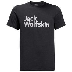 Jack Wolfskin BRAND T M T-Shirt Herren black