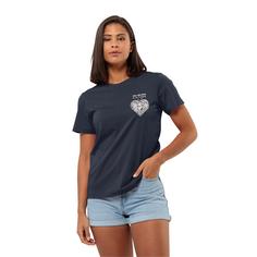 Rückansicht von Jack Wolfskin DISCOVER HEART T W Funktionsshirt Damen night blue