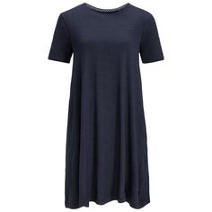Jack Wolfskin TRAVEL DRESS Kurzarmkleid Damen night blue