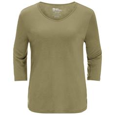 Jack Wolfskin MOLA 3/4 T W Funktionsshirt Damen bay leaf
