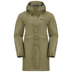 Jack Wolfskin CAPE WEST COAT W Funktionsmantel Damen bay leaf