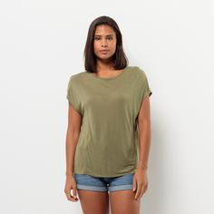 Rückansicht von Jack Wolfskin MOLA T W Funktionsshirt Damen bay leaf