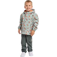 Rückansicht von Jack Wolfskin SMILEYWORLD 2L AOP JKT K Funktionsjacke Kinder ICON mint leaf