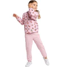 Rückansicht von Jack Wolfskin SMILEYWORLD 2L AOP JKT K Funktionsjacke Kinder ICON water lily