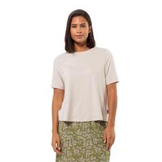 Rückansicht von Jack Wolfskin TRAVEL T W Funktionsshirt Damen sea shell