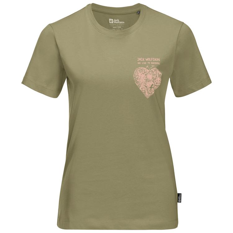 Jack Wolfskin Jack Wolfskin DISCOVER HEART T W Funktionsshirt Damen - elemental blue - 0 | SportScheck