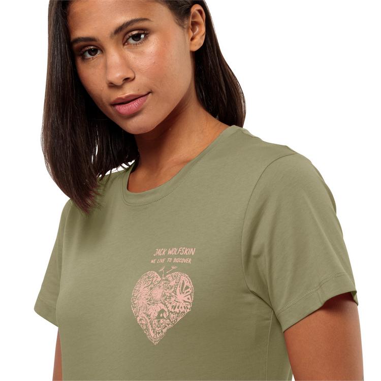 Jack Wolfskin Jack Wolfskin DISCOVER HEART T W Funktionsshirt Damen - elemental blue - 4 | SportScheck