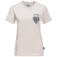 Jack Wolfskin DISCOVER HEART T W Funktionsshirt Damen - sea shell
