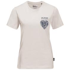 Jack Wolfskin DISCOVER HEART T W Funktionsshirt Damen sea shell