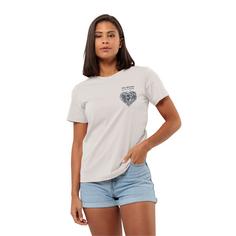 Rückansicht von Jack Wolfskin DISCOVER HEART T W Funktionsshirt Damen sea shell