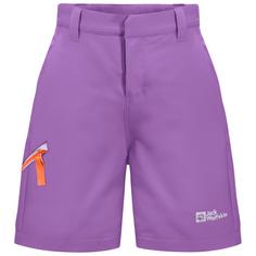 Jack Wolfskin TURBULENCE SHORTS K Funktionshose Kinder sea rose