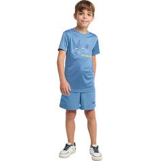 Rückansicht von Jack Wolfskin SUN SHORTS K Funktionshose Kinder elemental blue