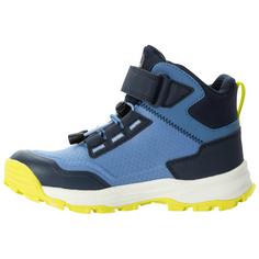 Jack Wolfskin CYROX TEXAPORE MID K Wanderschuhe Kinder elemental blue