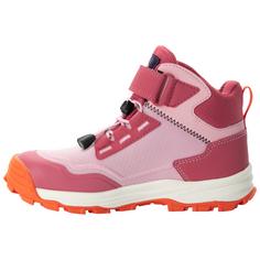 Jack Wolfskin CYROX TEXAPORE MID K Wanderschuhe Kinder soft pink