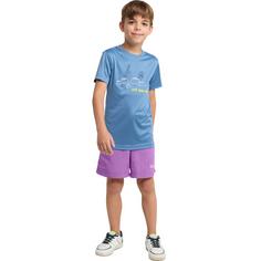 Rückansicht von Jack Wolfskin SUN SHORTS K Funktionshose Kinder sea rose