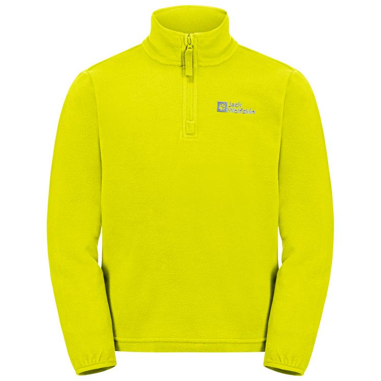 Jack Wolfskin Jack Wolfskin TAUNUS HALFZIP K Fleecepullover Kinder - lemon ice - 0 | SportScheck
