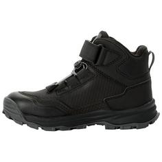 Jack Wolfskin CYROX TEXAPORE MID K Wanderschuhe Kinder black