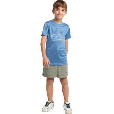 Rückansicht von Jack Wolfskin SUN SHORTS K Funktionshose Kinder mint leaf