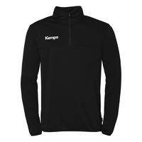 Kempa 1/4 Zip Top Funktionssweatshirt Kinder - schwarz