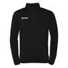 Kempa 1/4 Zip Top Funktionssweatshirt - schwarz