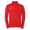 Kempa 1/4 Zip Top Funktionssweatshirt Kinder - rot