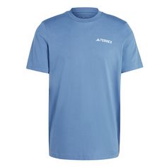 adidas TERREX Graphic MTN 2.0 T-Shirt Funktionsshirt Herren Wonder Steel