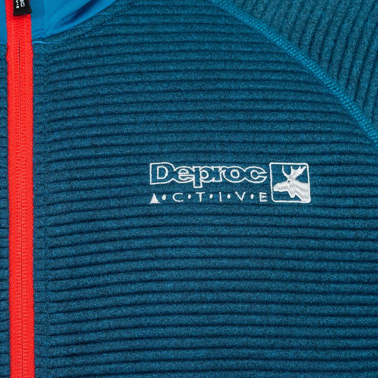 DEPROC active DEPROC active ELM MEN Strickfleece Herren - petrol - 0 | SportScheck