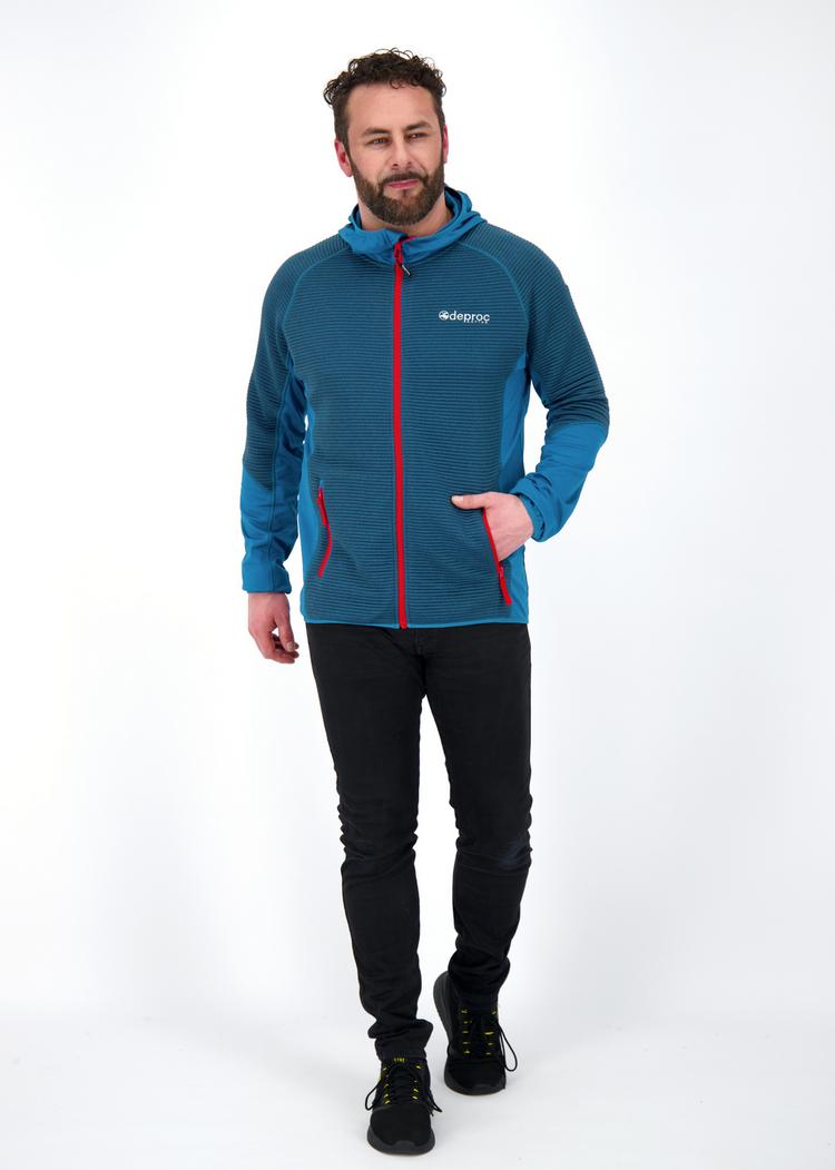 DEPROC active DEPROC active ELM MEN Strickfleece Herren - petrol - 4 | SportScheck