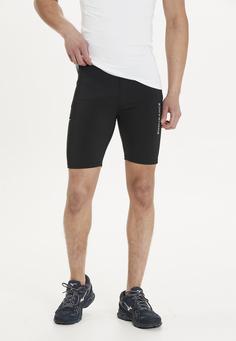 Rückansicht von Endurance Energy Laufhose Herren 1001 Black