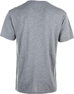 Rückansicht von Virtus EDWARDO Printshirt Herren 1038G Mid Grey Mel.