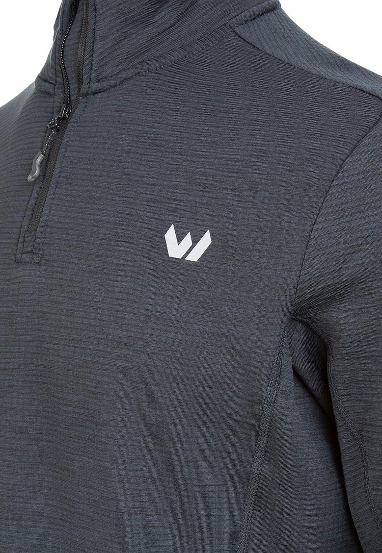 Whistler Whistler Kalle M Waffle Midlayer Laufshirt Herren - 1001 Black - 2 | SportScheck