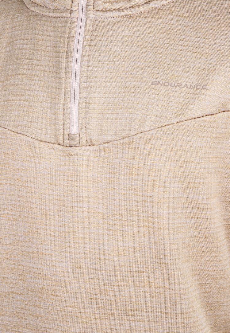 Endurance Endurance Ledger Jr. Langarmshirt Kinder - 5089 Warm Taupe - 0 | SportScheck