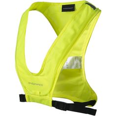 Rückansicht von Endurance Bayker Laufweste 5001 Safety Yellow