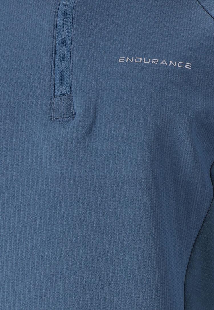 Endurance Endurance Kredly Langarmshirt Kinder - 2164 Slate Blue - 2 | SportScheck