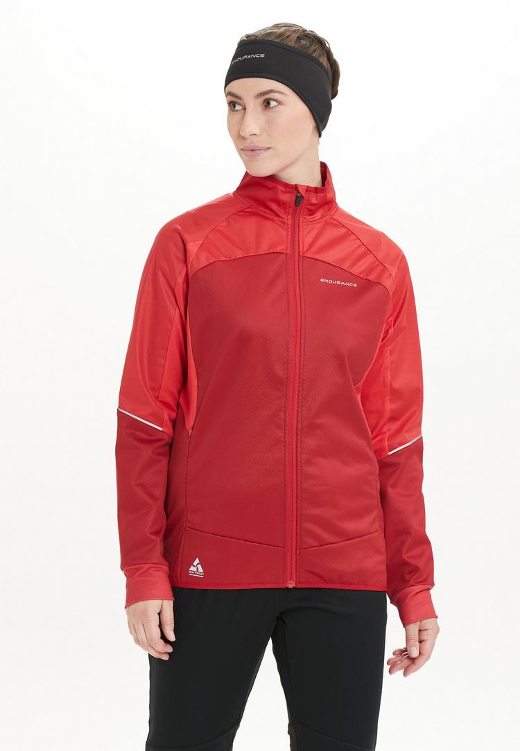 Endurance Endurance Rayna Trainingsjacke Damen - 4009 Chinese Red - 1 | SportScheck