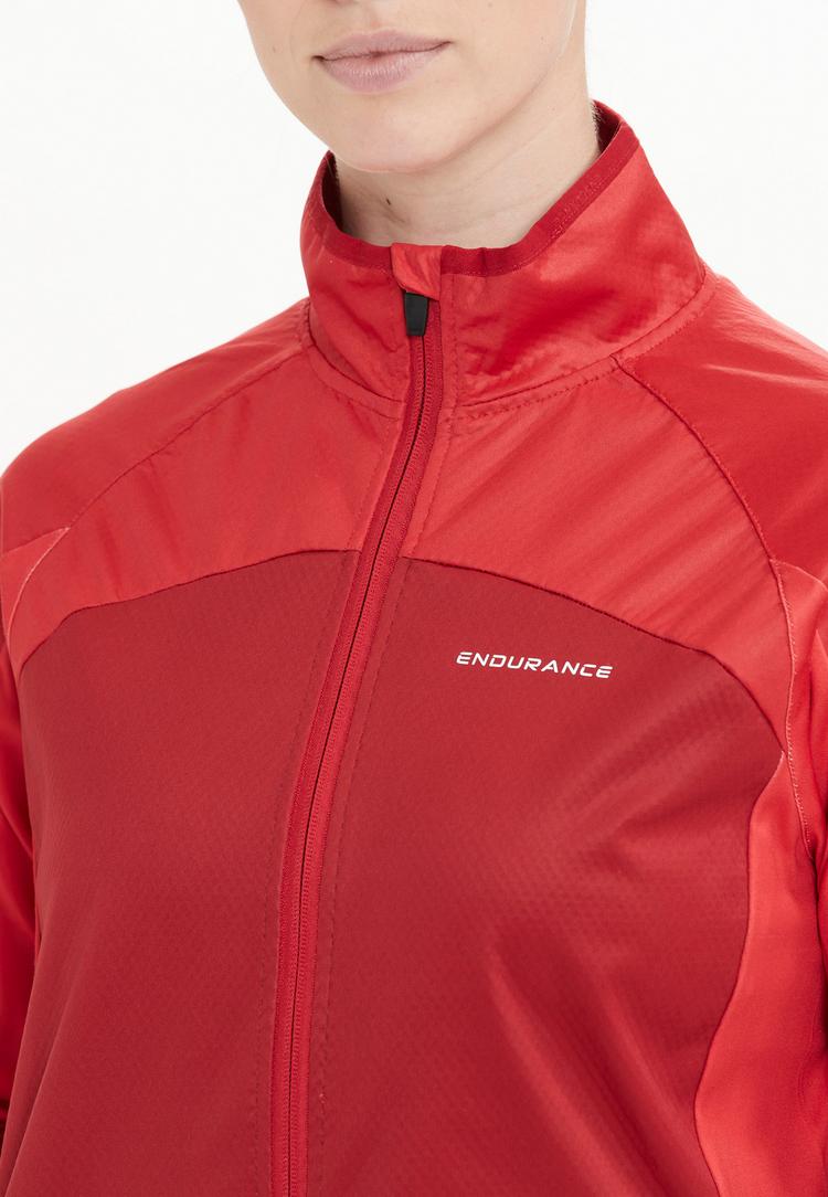 Endurance Endurance Rayna Trainingsjacke Damen - 4009 Chinese Red - 0 | SportScheck