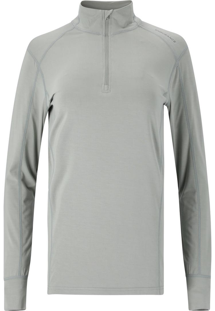 Endurance Endurance Lyma Langarmshirt Damen - 3131 Dusty Teal - 0 | SportScheck