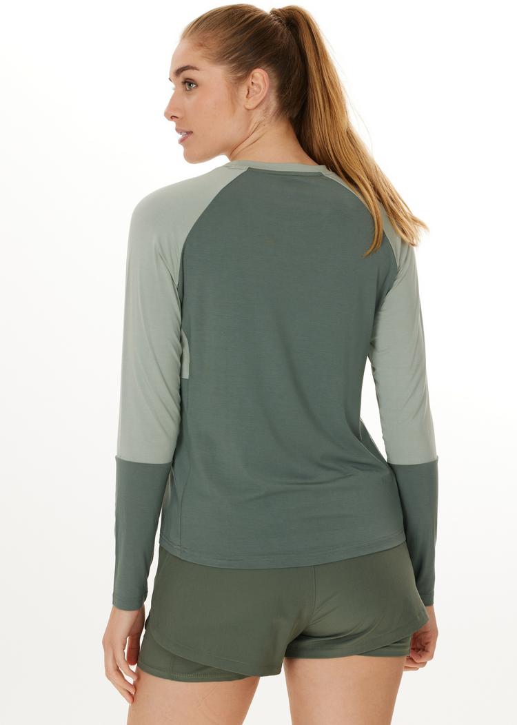 Endurance Endurance Abbye Langarmshirt Damen - 3130 Desert Green - 2 | SportScheck