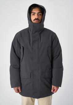Rückansicht von Cleptomanicx Reset Parka Herren Blue Graphite