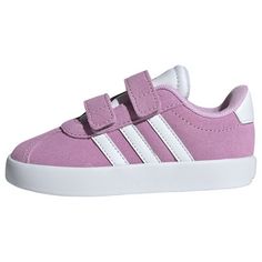 adidas VL Court 3.0 Schuh Sneaker Kinder Bliss Lilac / Cloud White / Grey Two